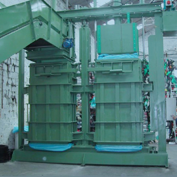 Two Chamber Clothes Baler