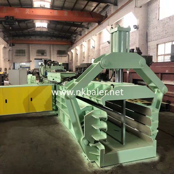 Small-Sized Fully Automatic Baler Machine For Paper