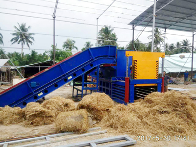 Horizontal Straw Hydraulic Balers