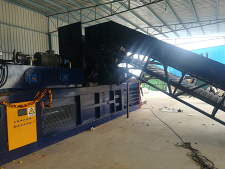 Cardboard Paper Baling Machine