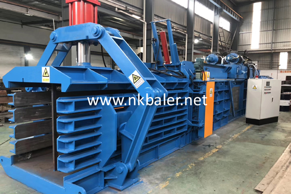 Horizontal Baling Press For PET Bottle