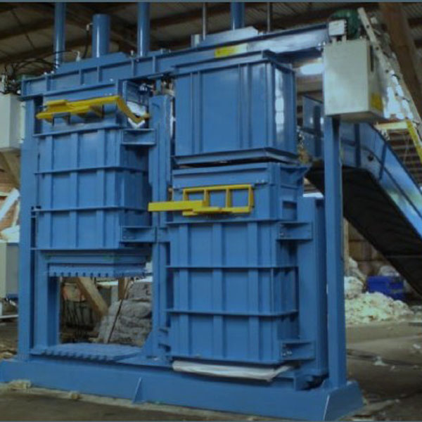 Used Textiles Baler Machine