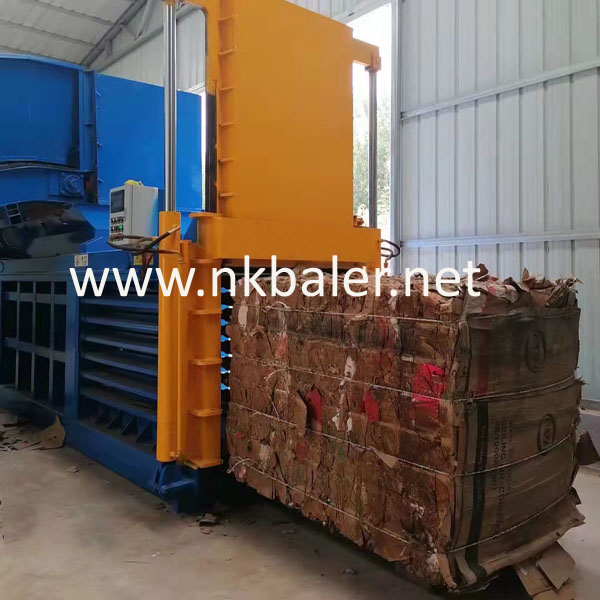 1000kg Semi-Automatic Cardboard Box Baling Press