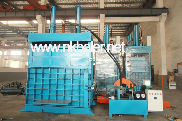 Scrap Tire bale baler