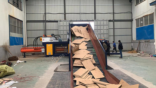 Cardboard Paper Horizontal Baler