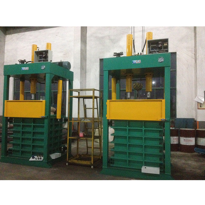 450-550 kg/per baler weight  lifting chamber clothes balers
