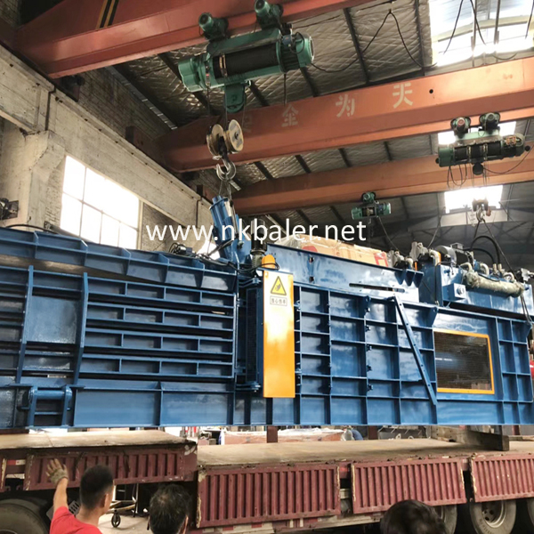 Newspaper Baling Machine