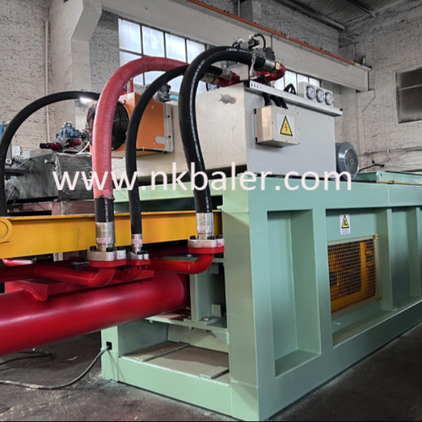 MSW Hydraulic Baler Machine