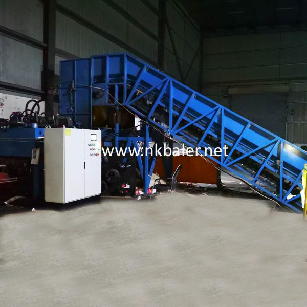 Carton Box  Hydraulic Baler Machine