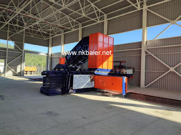 Plastic Hydraulic baling press machine