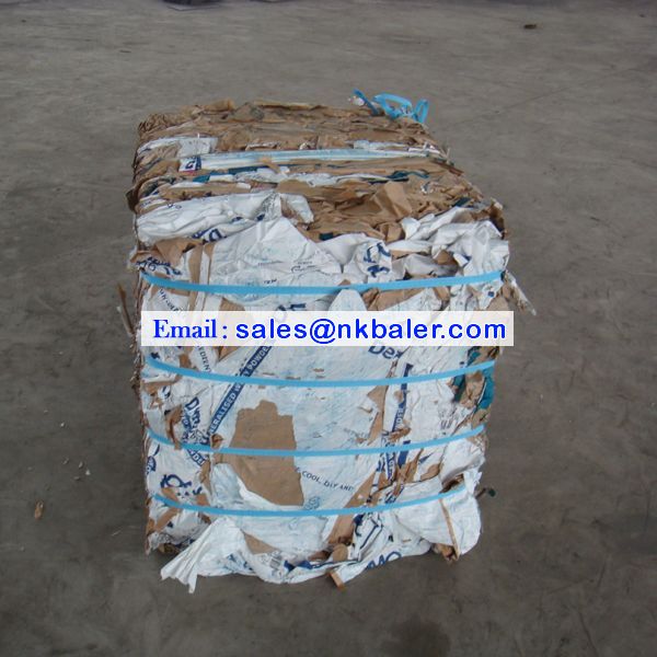 White Paper Vertical Baler Machine