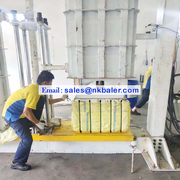 Two Chamber Clothes Baler