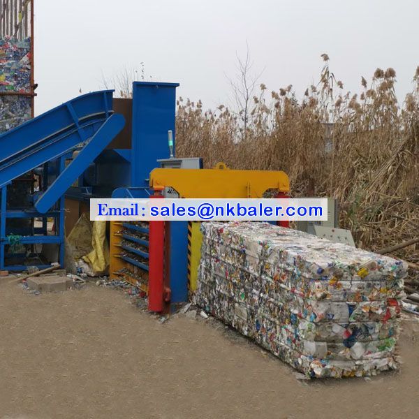 Plastic Hydraulic Baler Machine