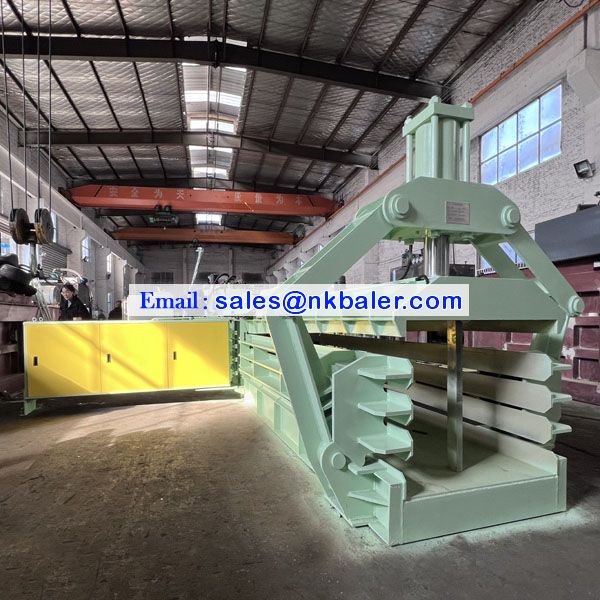 Automatic Tie Hydraulic Baler Machine