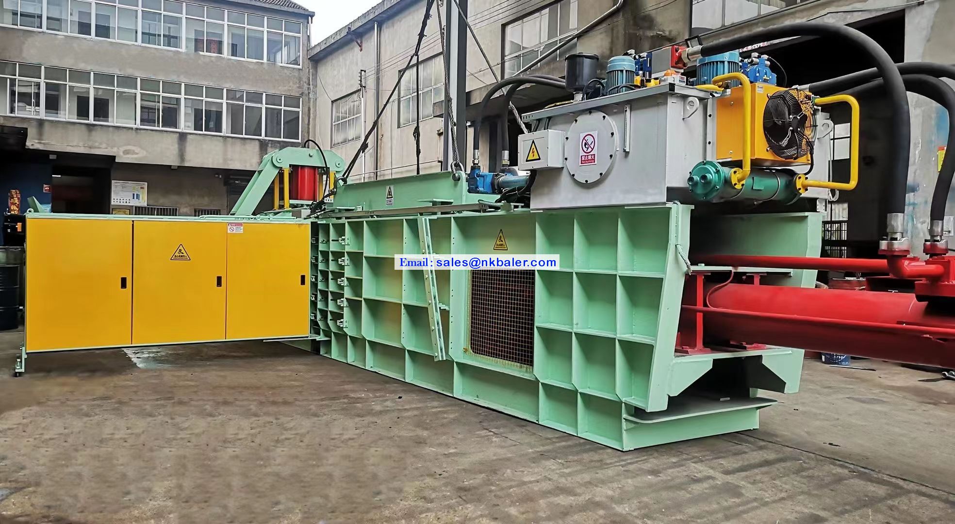 Scrap Plastic  Baling Press Machine
