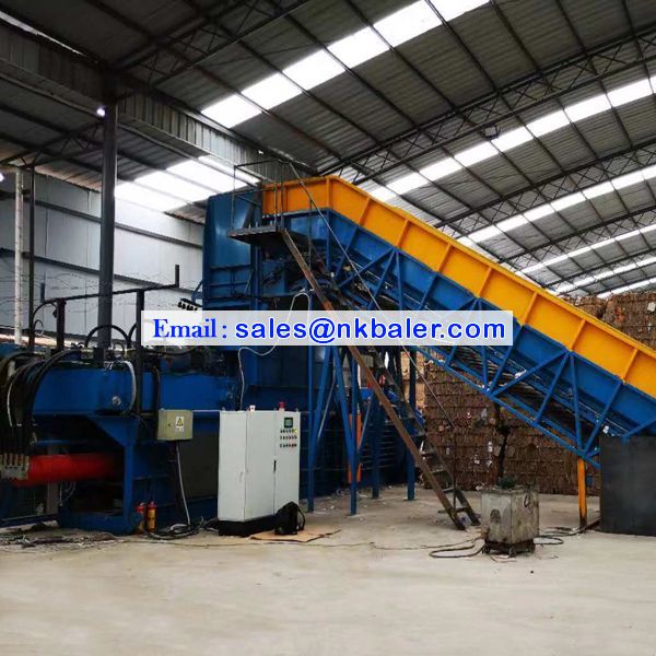 Newspaper Baling Machine