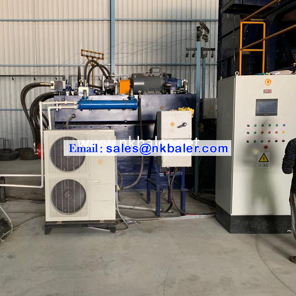 Cardboard Baling Press Machine