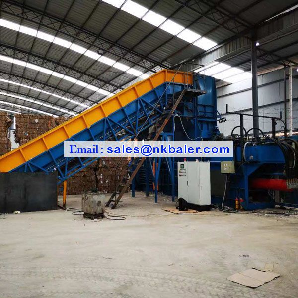 Full Automatic Baler With Horizontal Waste Paper Balers