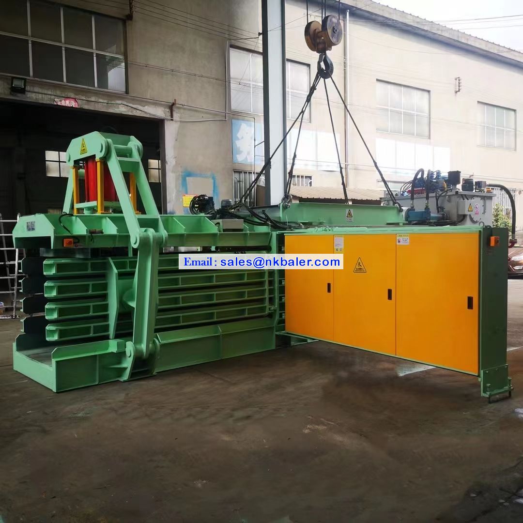 Occ Paper Baler Press Machine
