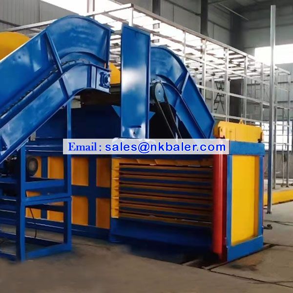 Plastic Hydraulic Baler Machine