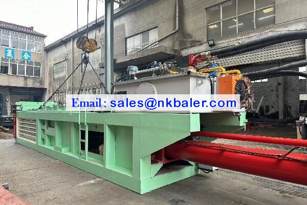NKW80BD 500kg Cardboard Baler Machine
