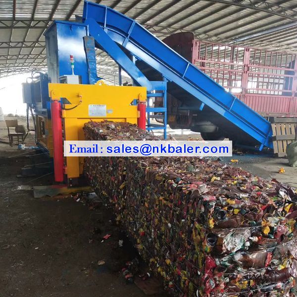Manual Tie Horizontal Baler