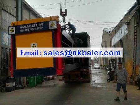 Cardboard Paper Baling Machine