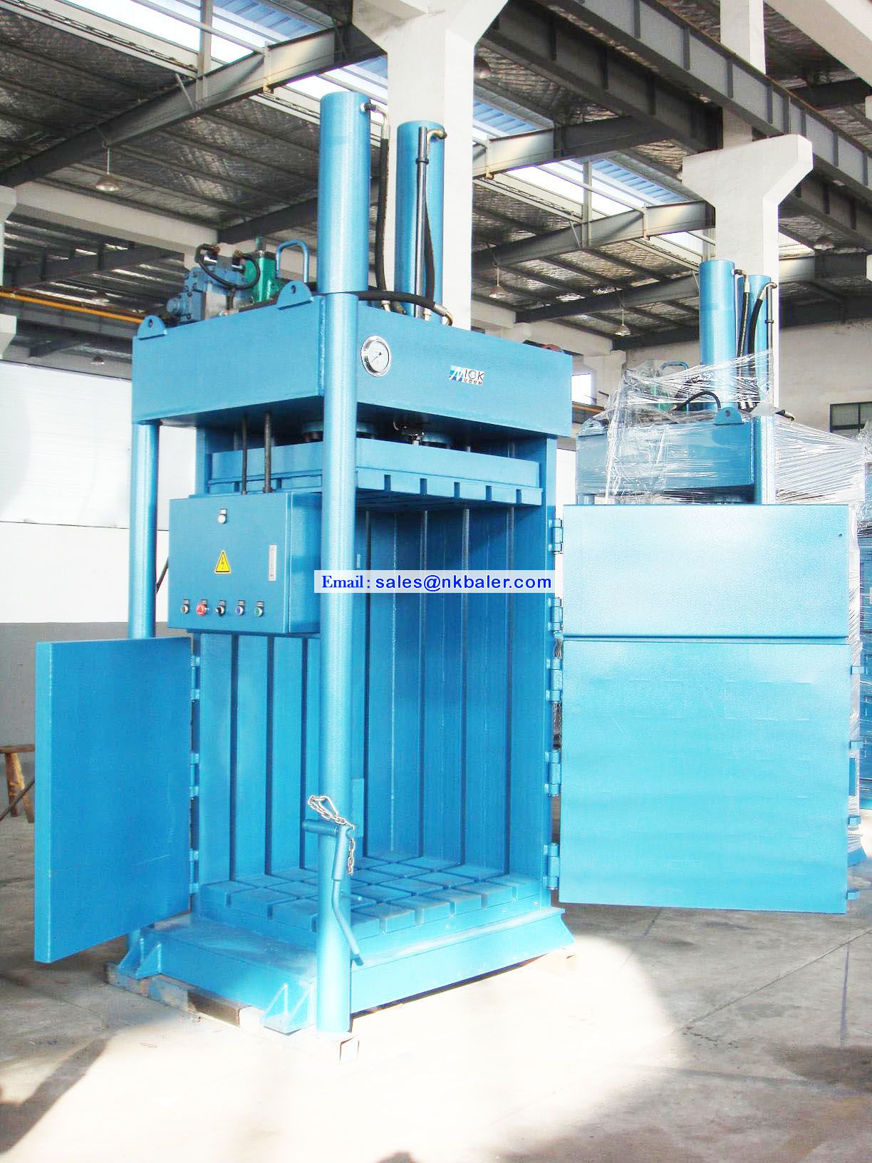 Coconut Shell Fiber Baling Machine