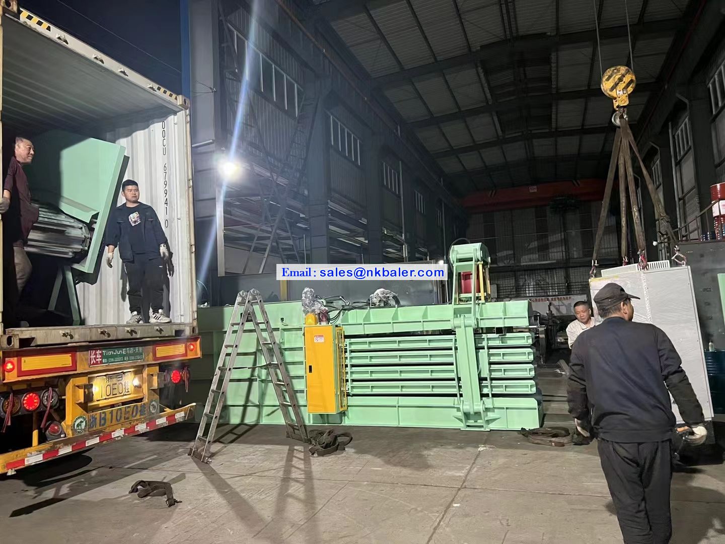 Scrap Plastic  Baling Press Machine