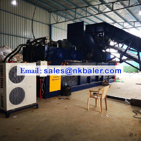 Cardboard Paper Baling Machine