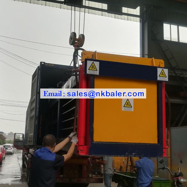 Pet Bottle Bale Press