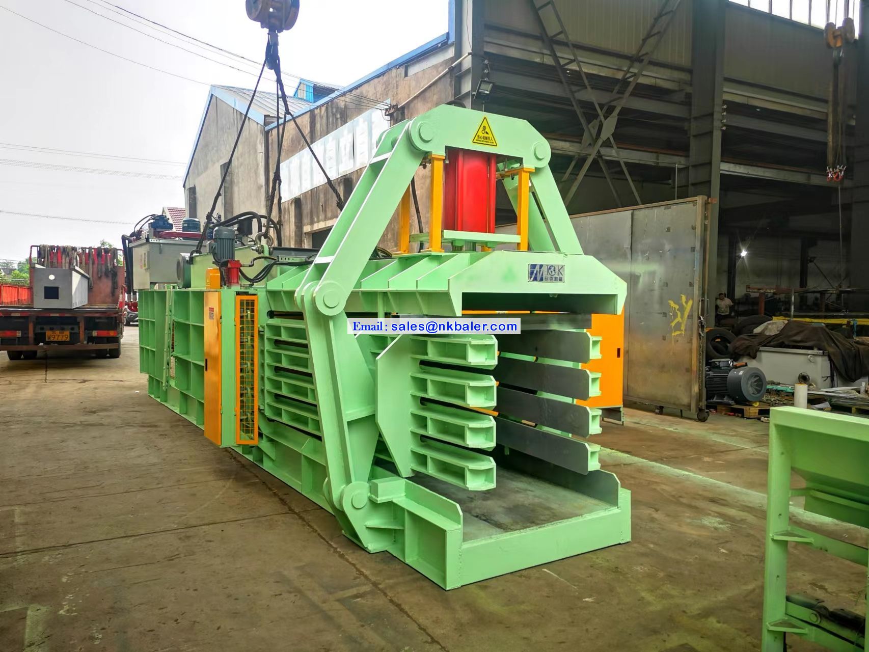 Carton Box  Baling Press Machine