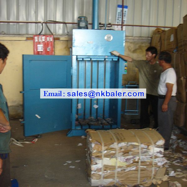 Cotton baling press machine